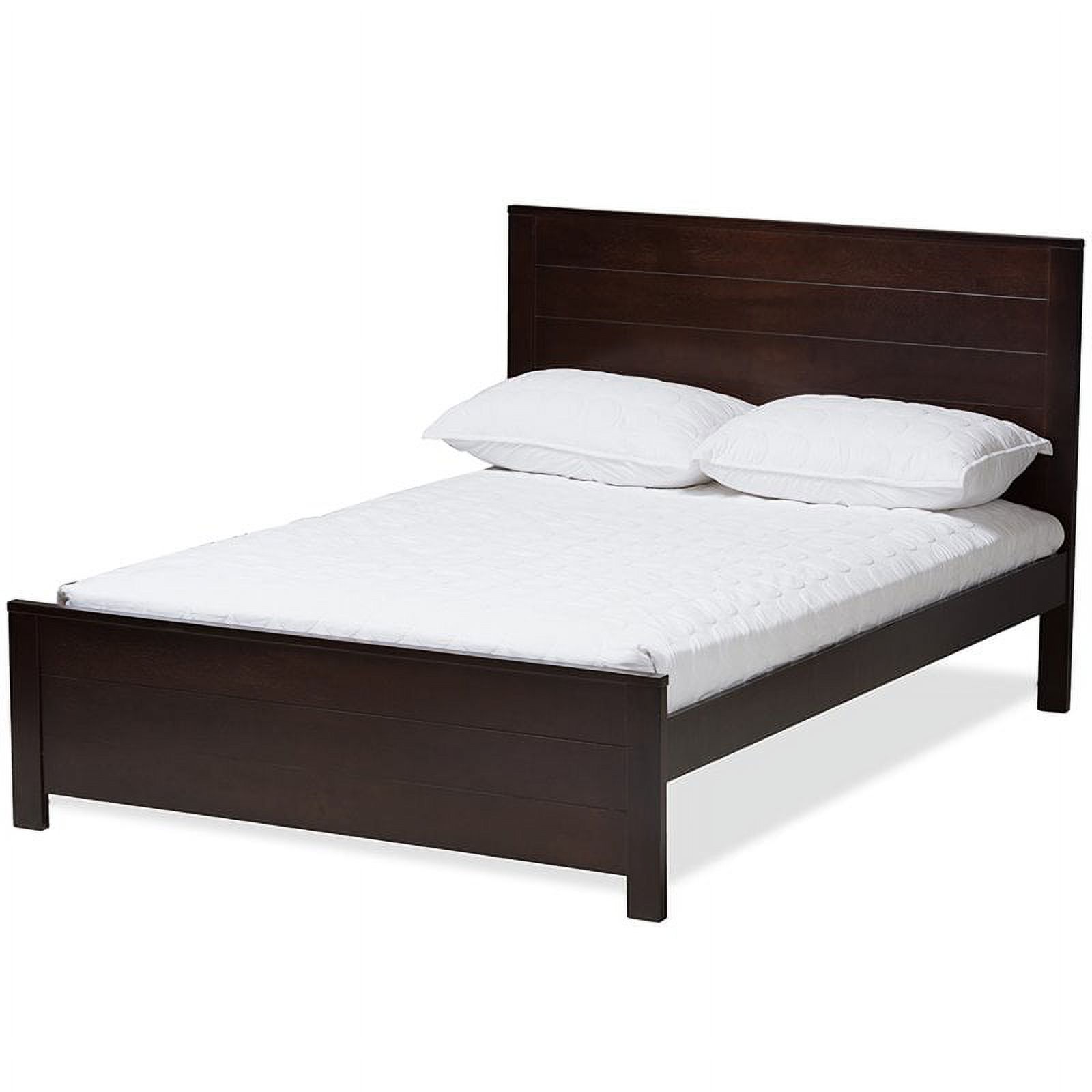 Bowery Hill Full Platform Bed in Espresso