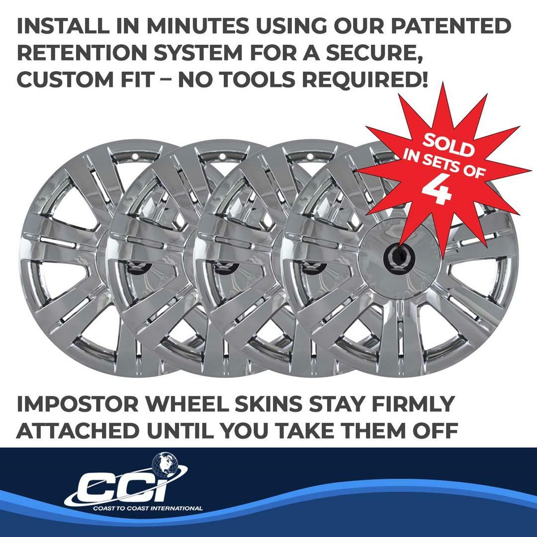 Coast To Coast IWCIMP357X 7 Double Spoke Chrome Plated 18