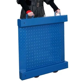 Optima Scales OP-917-PT-REC-1000 Low Profile Portable Drum Scale - 1000 x 0. 2 lb.