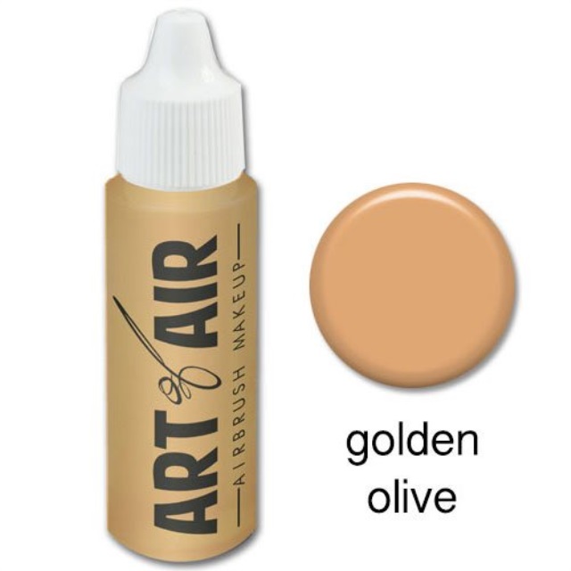Art of Air Airbrush Makeup - Foundation 1/2oz Bottle Choose Color (Golden Olive)