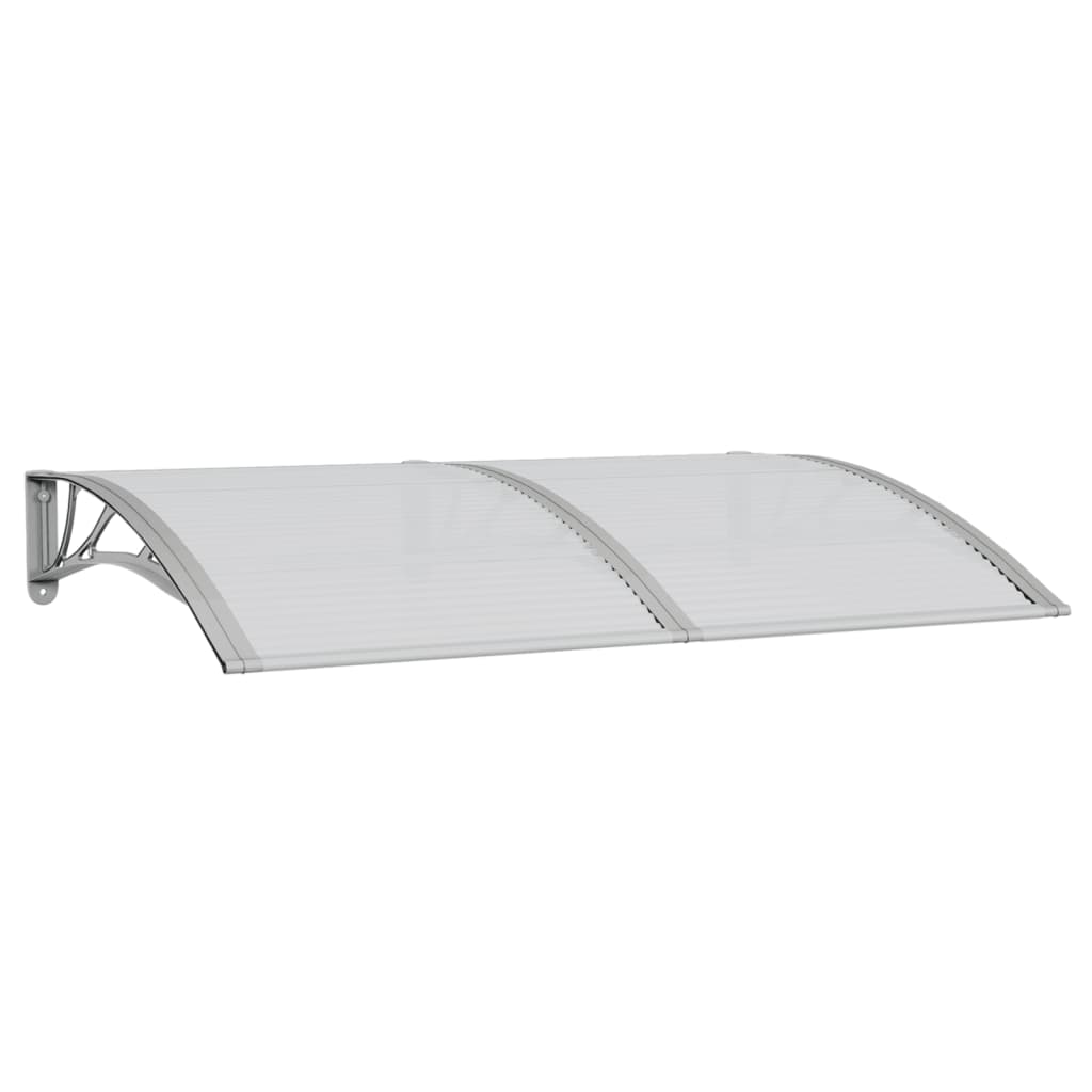 Tomshoo Door Canopy Gray 59.1