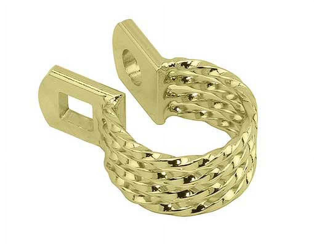 bike Lowrider Twisted Seatpost ClampOuter Diameter 28.6mm 605 Gold.bicycle Seatpost