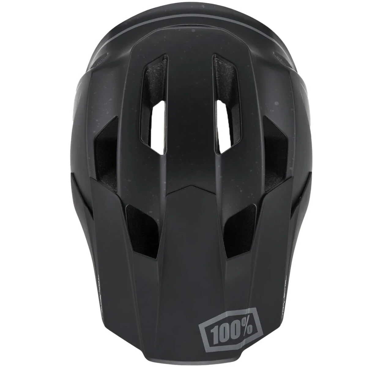 100% Trajecta Full Face Helmet Smartshock Multi-Density EPS Fidlock Black, Small