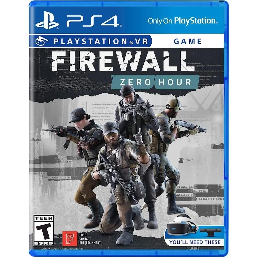PlayStation 4 Firewall Zero Hour and DOOM VFR PSVR Aim Controller Enhanced Bundle: PlayStation 4 VR Headset, PSVR Camera, Wireless Aim Controller, DOOM VFR and Firewall Zero Hour