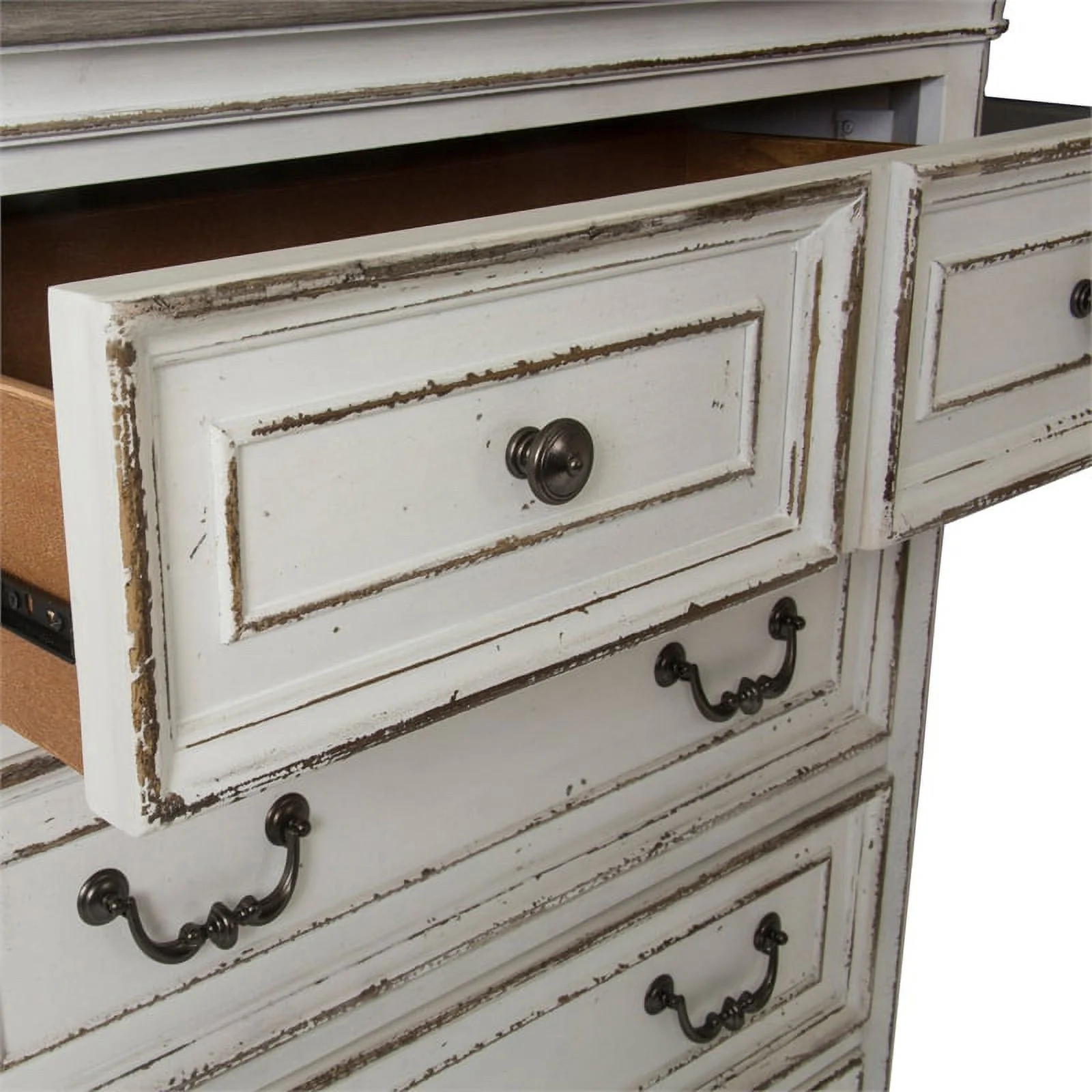 3 Piece Rustic Farmhouse Set Chest with Nightstand and Bench