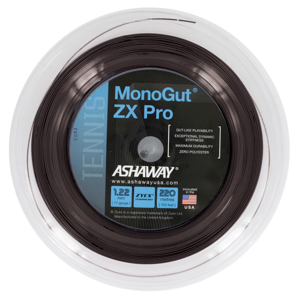 Ashaway Monogut ZX Pro 17 720 Foot Tennis String Reel (   Black  )