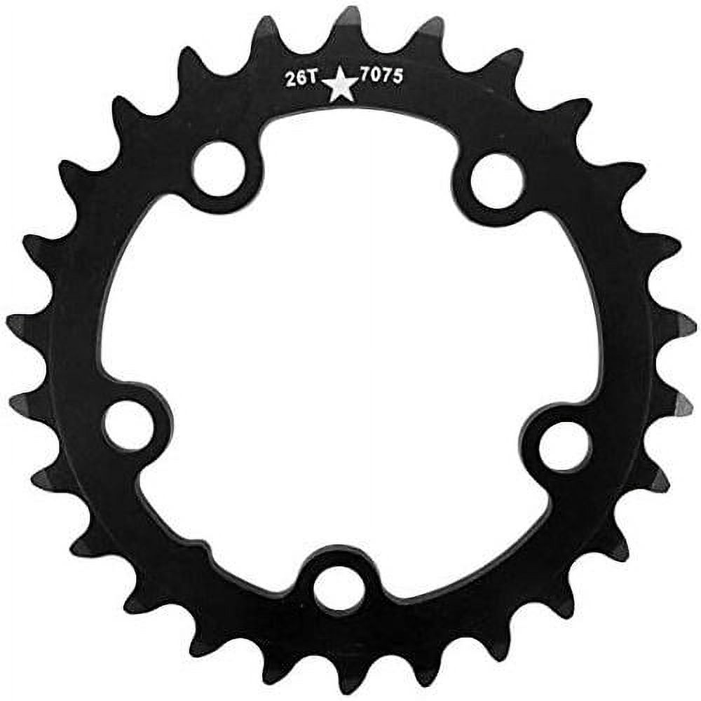 74Mm BCD 5-Bolt Sharktooth Pro Mountain Chainring  In