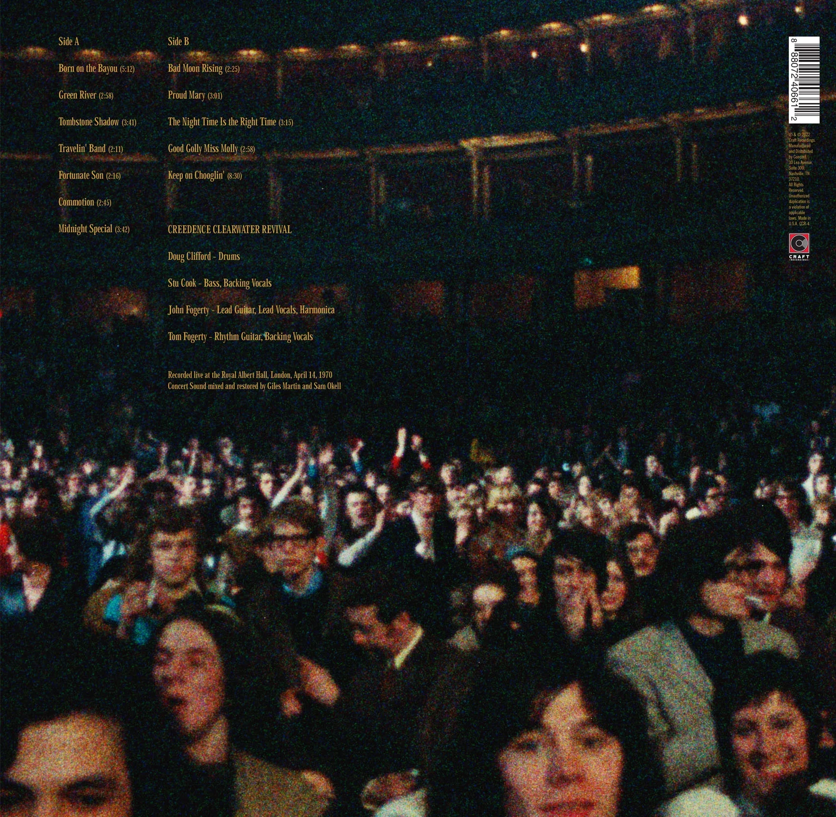 Creedence Clearwater Revival - At The Royal Albert Hall (Walmart Exclusive) - Rock - Vinyl [Exclusive]