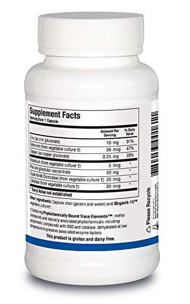 Biotics Research GTA-Forte II  Endocrine Glands Support, Promotes Optimal Hormonal Balance. Contains Porcine Glandular, Phytochemically Bound Trace Elements Zinc, Selenium, Copper, Rubidium 90 Caps