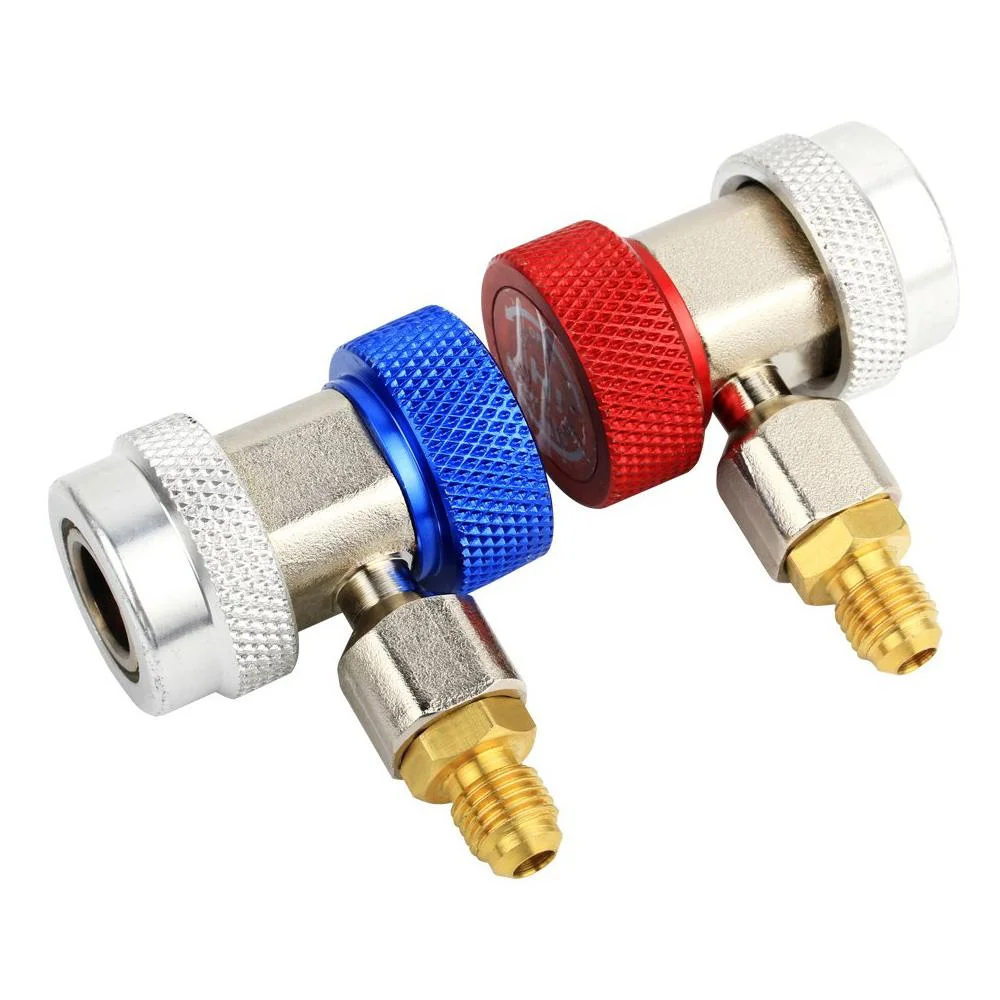 Elitech DMG-1 Digital AC Manifold Gauge Set with R410a Adapter