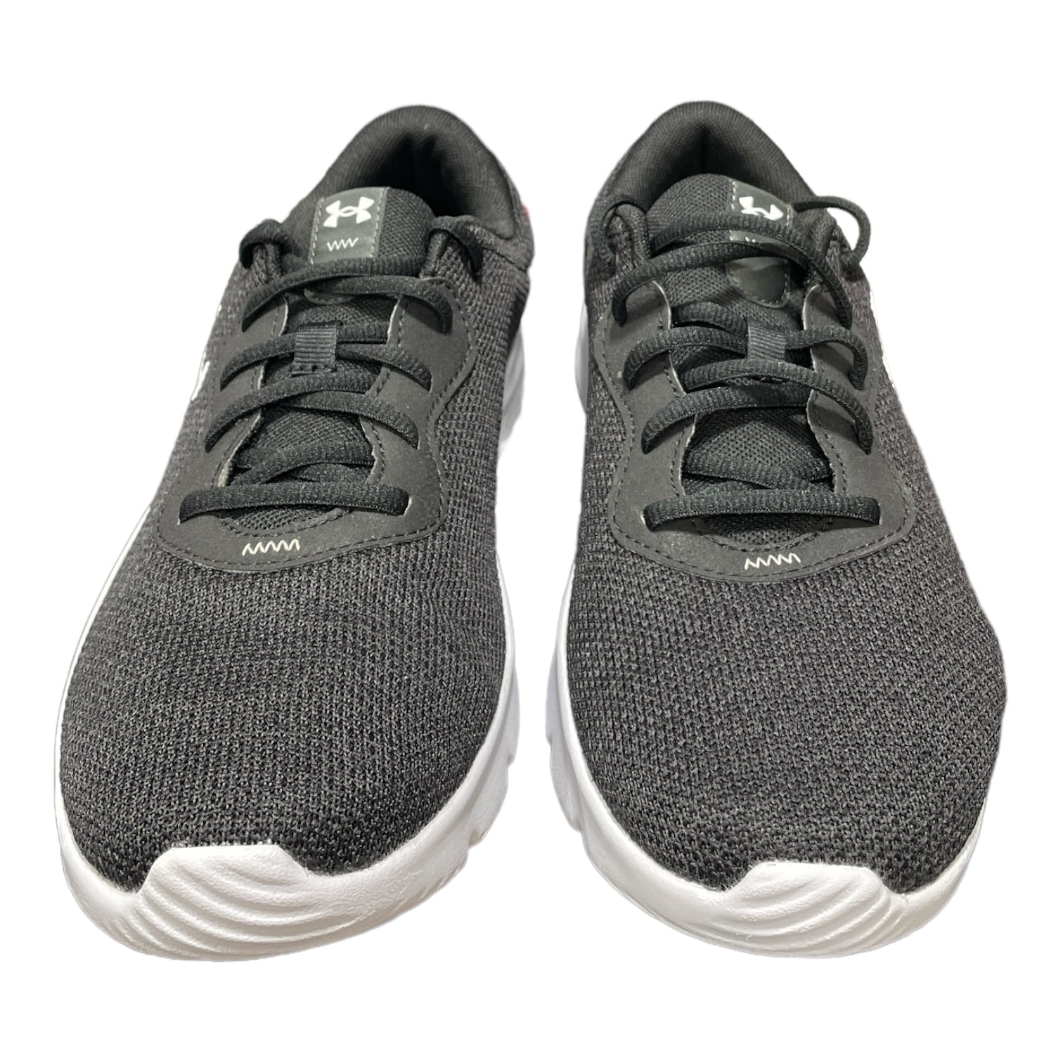 Under Armour Men's UA Mojo 2 Sportstyle Training Sneakers (Black/White, 10)