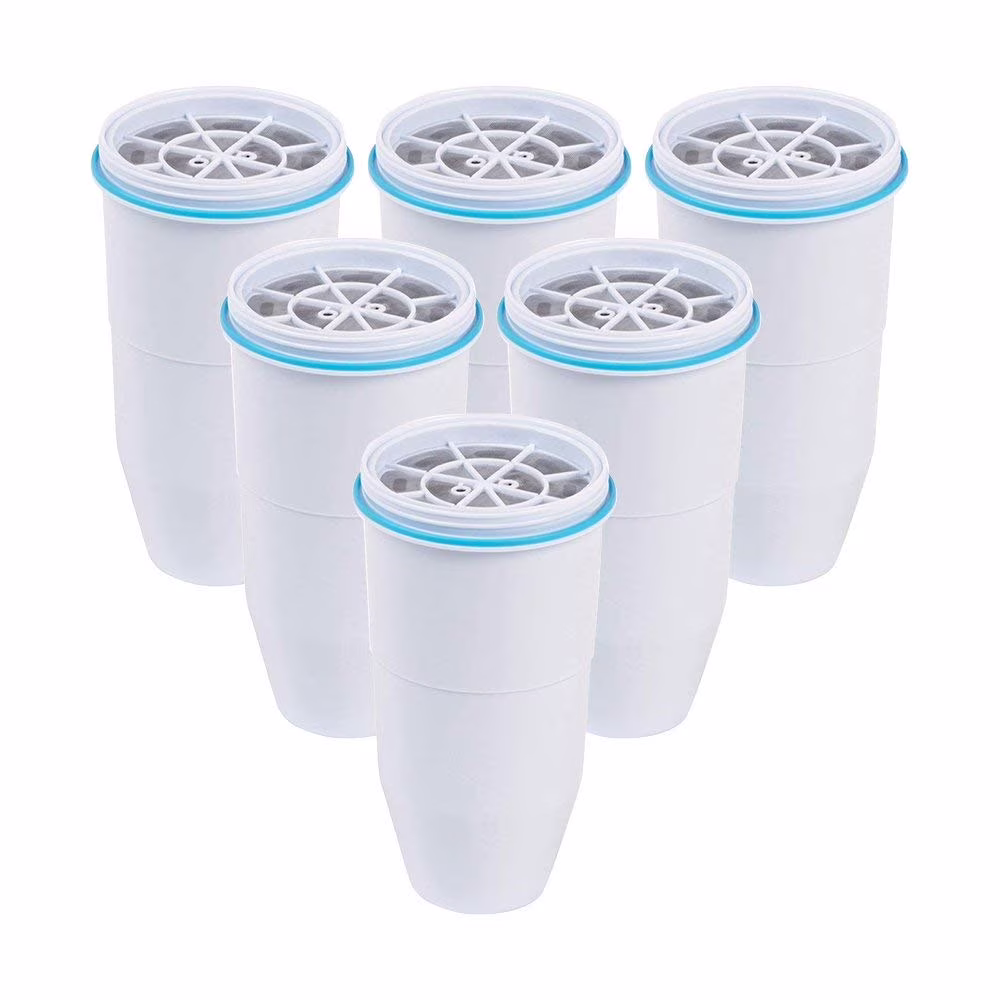 Genuine Replacement Water Filter For ZeroWater Pitchers & Dispenser (6 Pack)