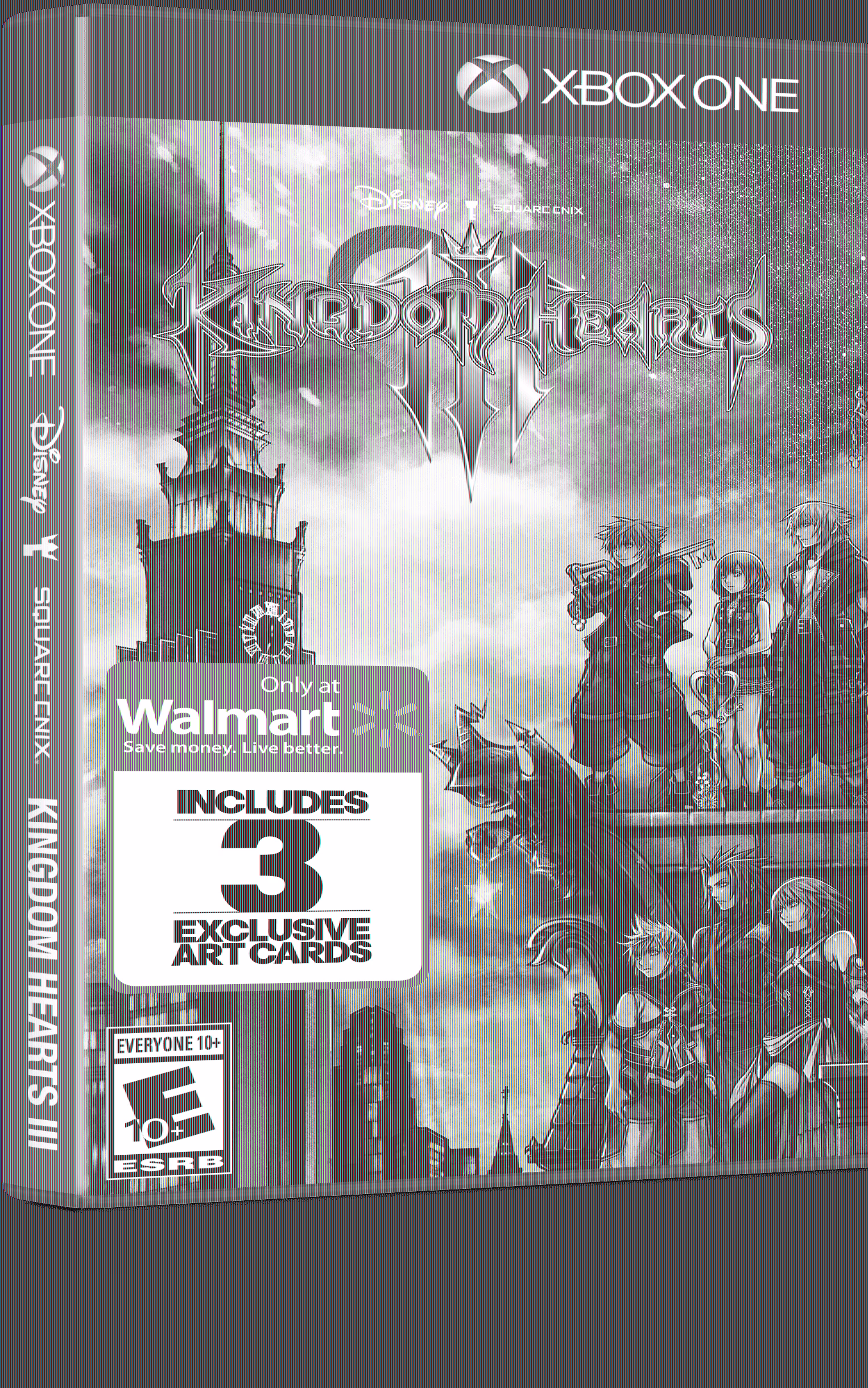 Walmart Exclusive: Kingdom Hearts 3, Square Enix, Xbox One, 662248921921