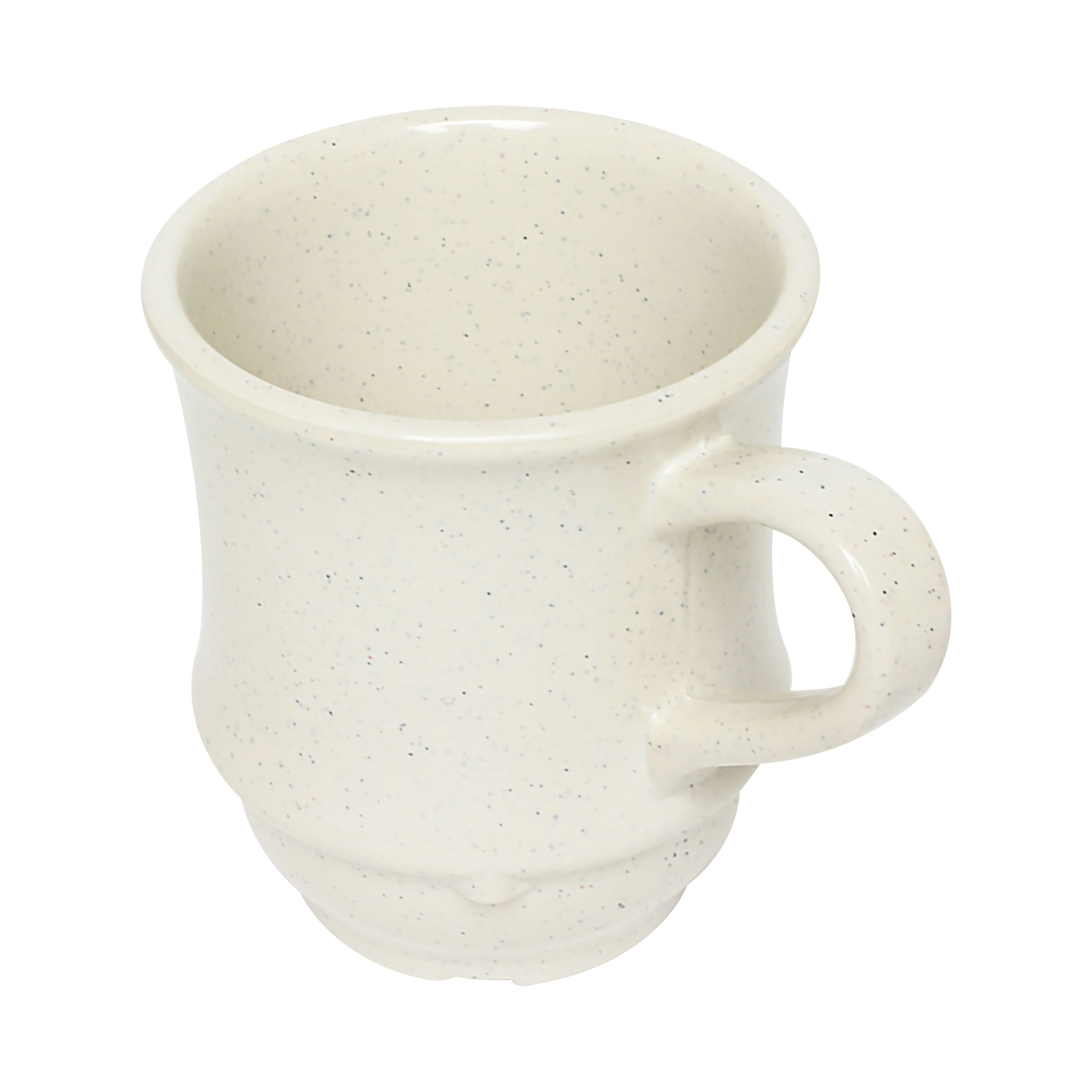 Excellante San marino melamine dinnerware collection 3.25 inch - round based 8 oz cup, comes in dozen