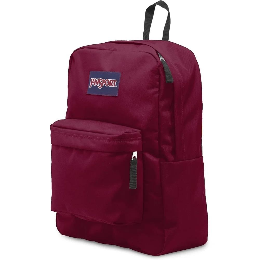 JanSport T501 SuperBreak  Authentic School Backpack Burgundy