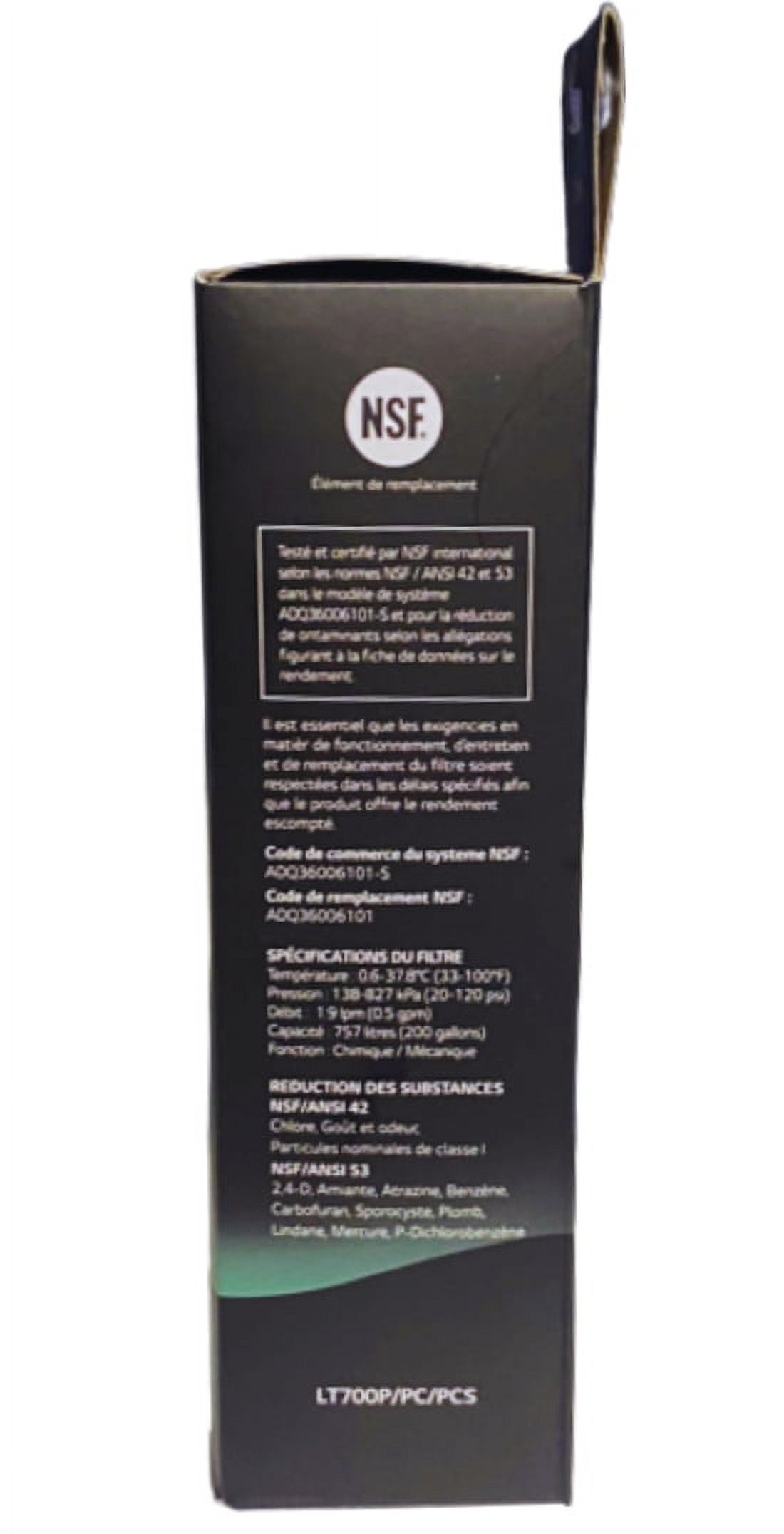 2 Pack LT700P Replacement Refrigerator Water Filter Fits ADQ36006101 46-9690 Factory New, Sealed