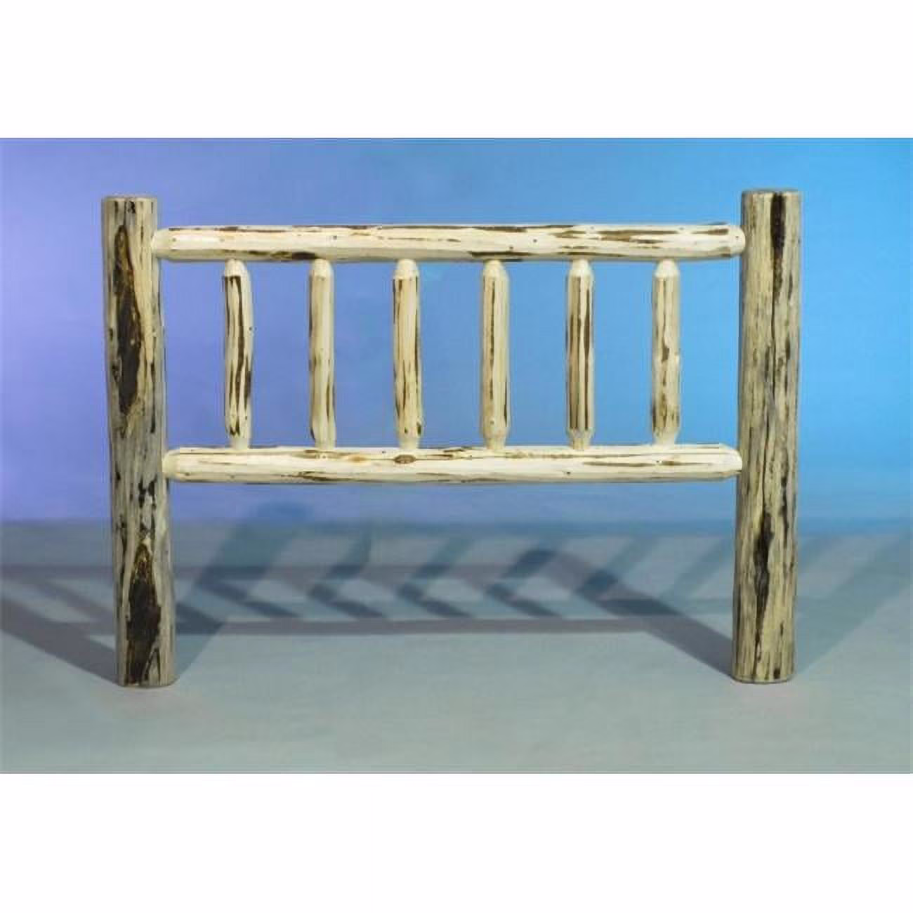 Full Log Headboard - Ready To Finish