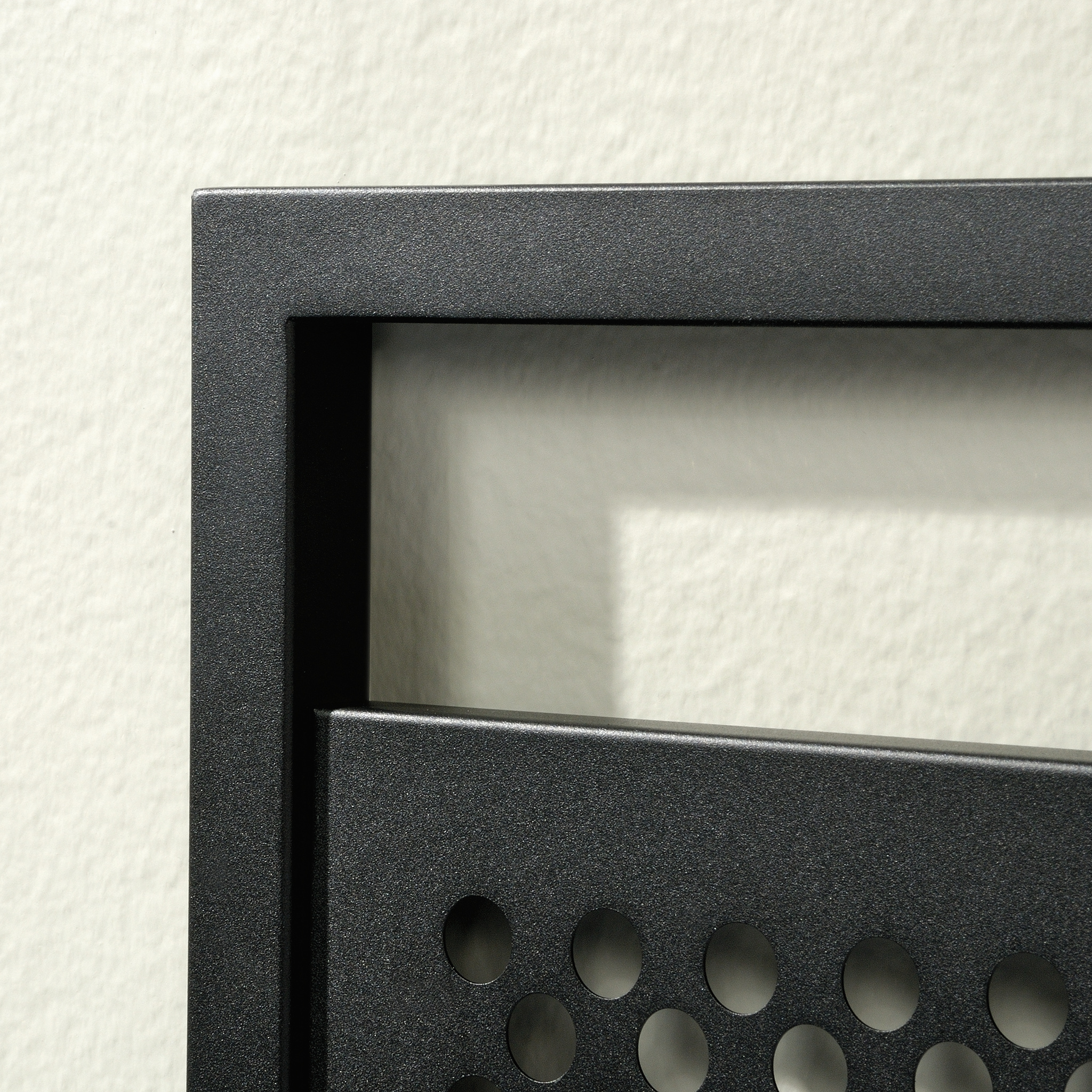 Sauder Boulevard Cafe Twin Headboard, Black Finish