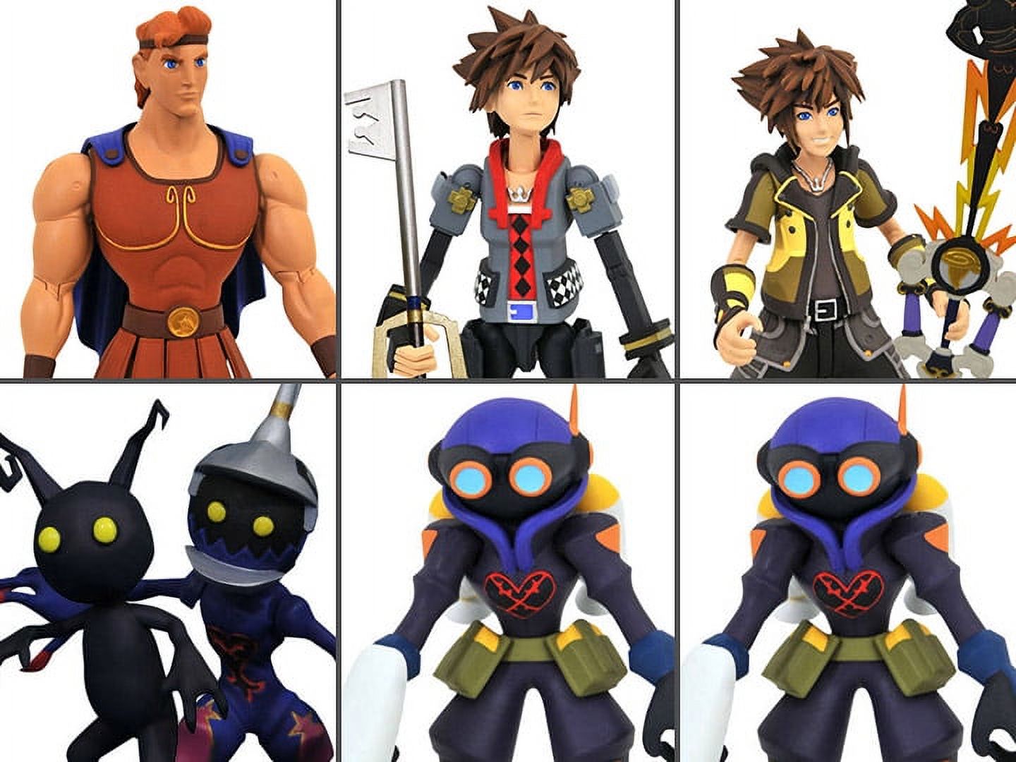 Kingdom Hearts III Select Wave 2 Set of 3 Two-Packs