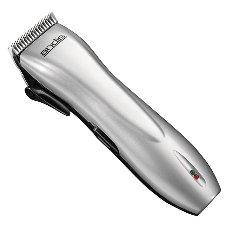 Andis EasyClip Freedom RCC Polymer 12-Piece Cordless Adjustable Blade Clipper Kit, Silver