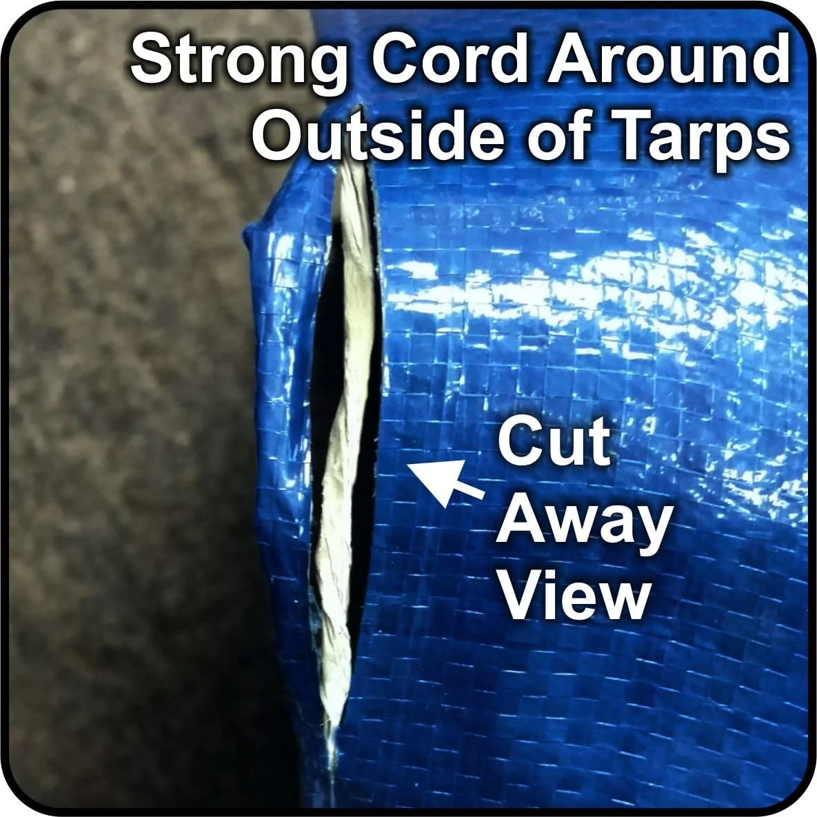 X 8' - Tent Shelter Tarp Cover Waterproof Tarpaulin Plastic Tarp ion Sheet For Contractors, Campers, Painters