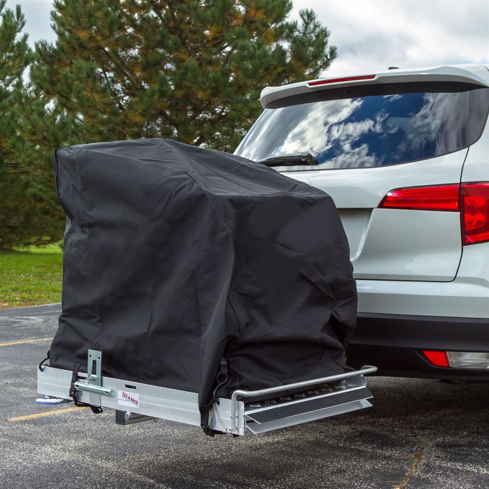 350-lb Mini Tilt-A-Rack Wheelchair Carrier Bundle