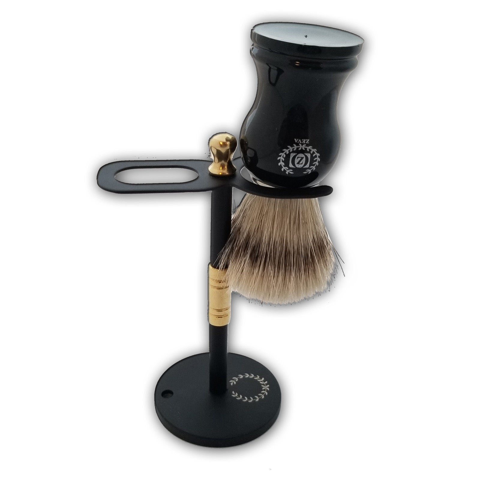 6 piece Mens Mustache Beard Kit Brush Boar Grooming Shaving Trimmer Knife Set