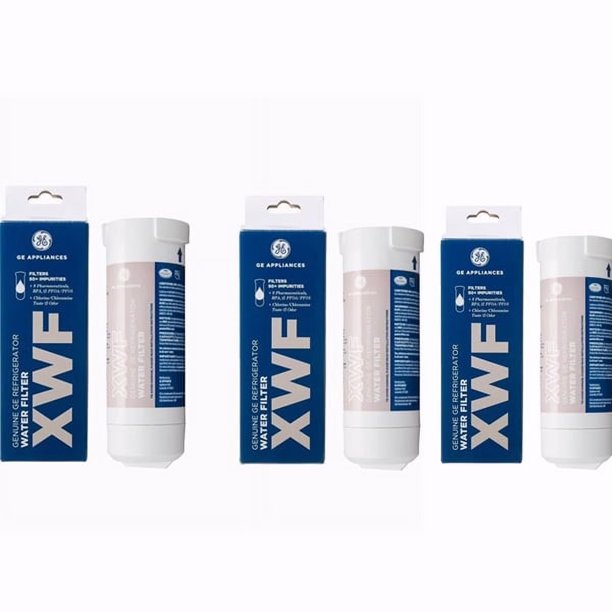 XWF Replacement XWF Appliances Refrigerator Water Filter (Not Fit XWFE),3 Pack