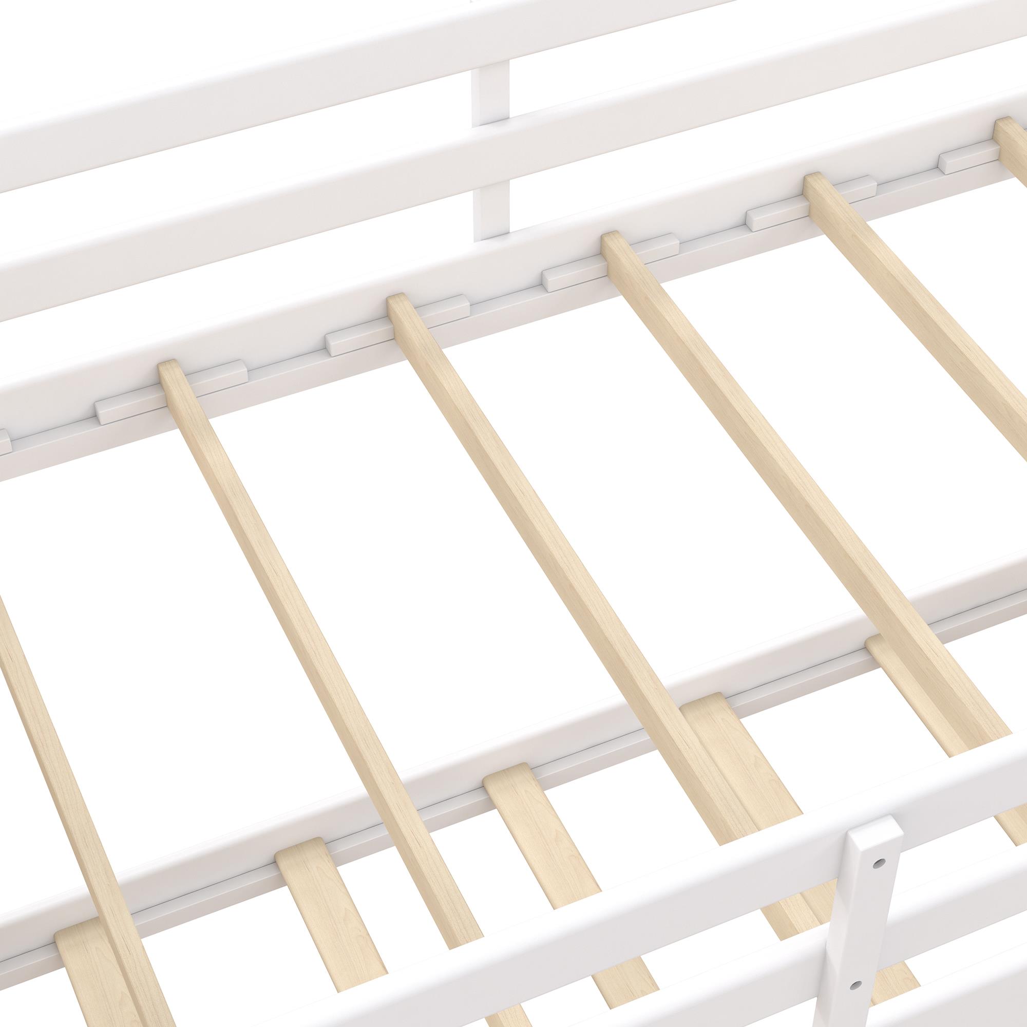 Better Homes & Gardens Ashcreek Twin-over-Full Bunk Bed, White