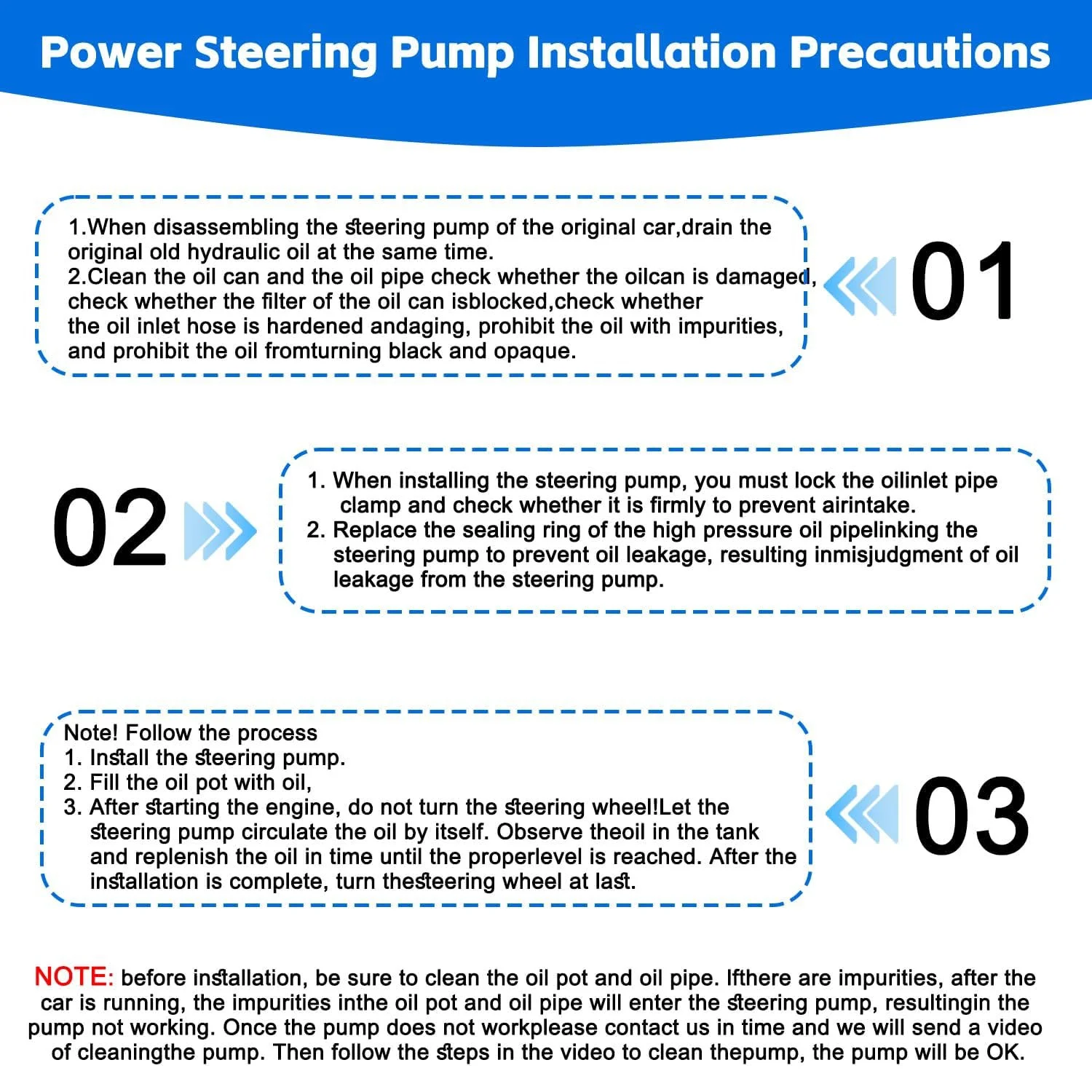 PANGOLIN Power Steering Pump 21-5419 Fits for 2006-2007 Honda Accord, for 2002-2011 CRV, for 2006-2011 Element, for 2002-2006 RSX, for 2006-2008 TSX Power Assist Pump