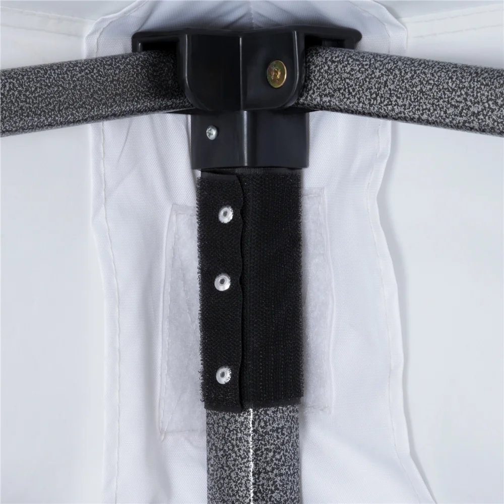 Yaheetech 10x10ft Pop Up Canopy Tent with Wheeled Carry Bag, White