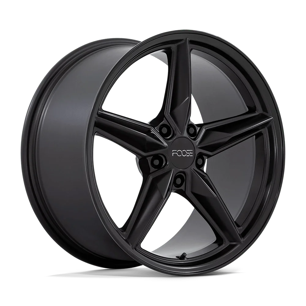 19x9.5 Foose F175 CF8 Matte Black Wheel 5x120 (45mm)