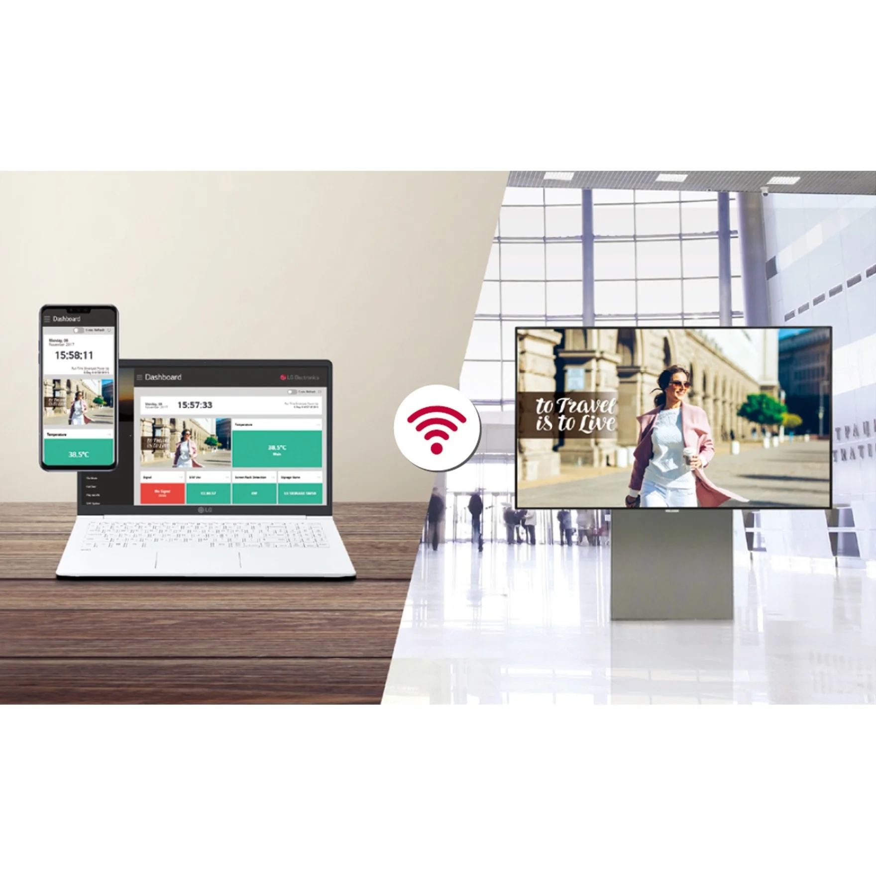 LG 98UH5F-H Digital Signage Display