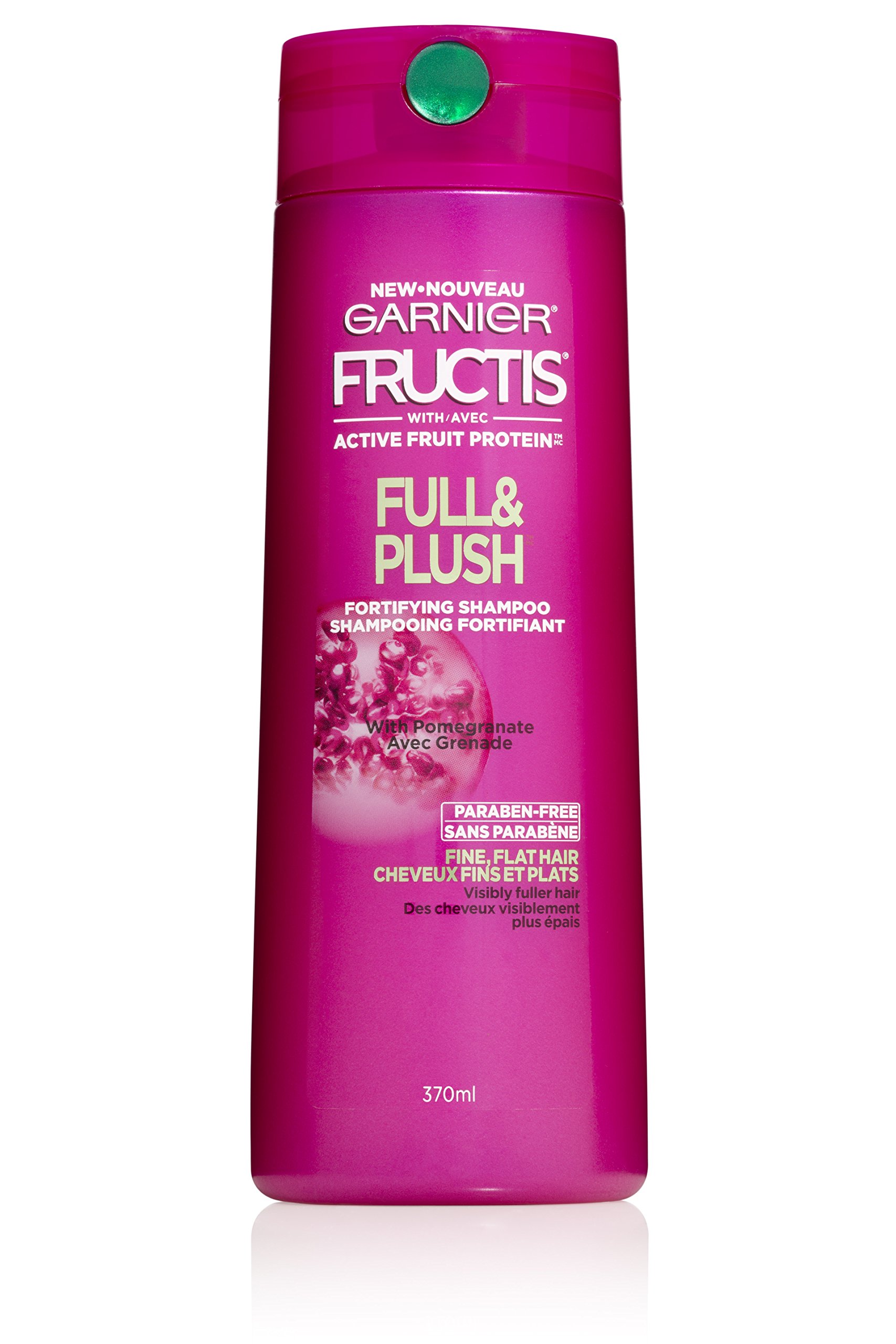 Garnier Hair Care Fructis Full And Plush Shampoo, 12.5 Fluid Ounce