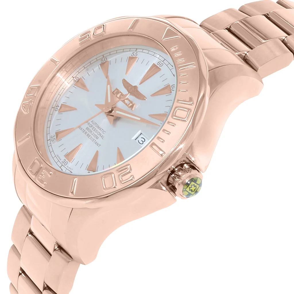Invicta Men's Signature INV-7111 Rose Gold Stainless-Steel Automatic Diving Watch