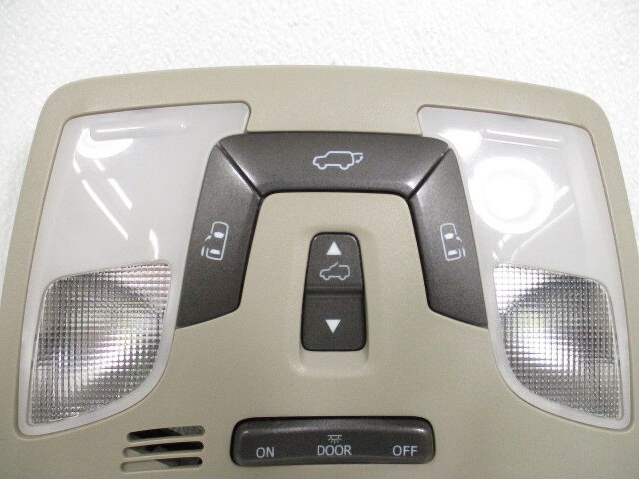 Pre-Owned 2015-2020 Toyota Sienna Gray Overhead Roof Mounted Console w/ Sunroof OEM LKQ (Good)