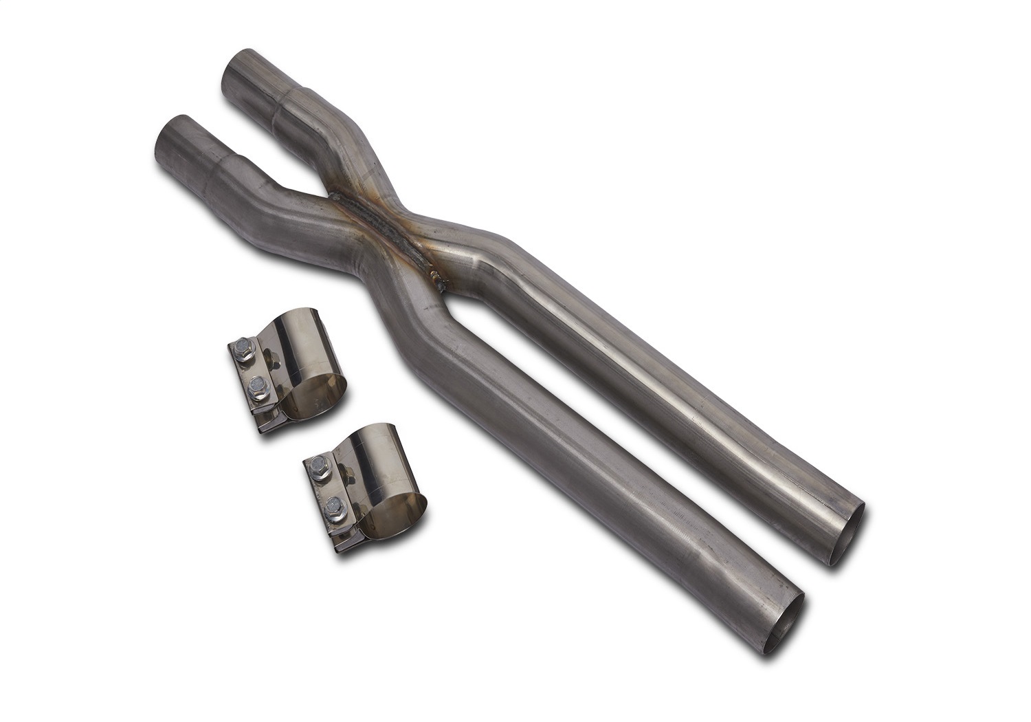 Ford Performance Parts M-5251-M8 X Pipes; 409 Stainless Steel;