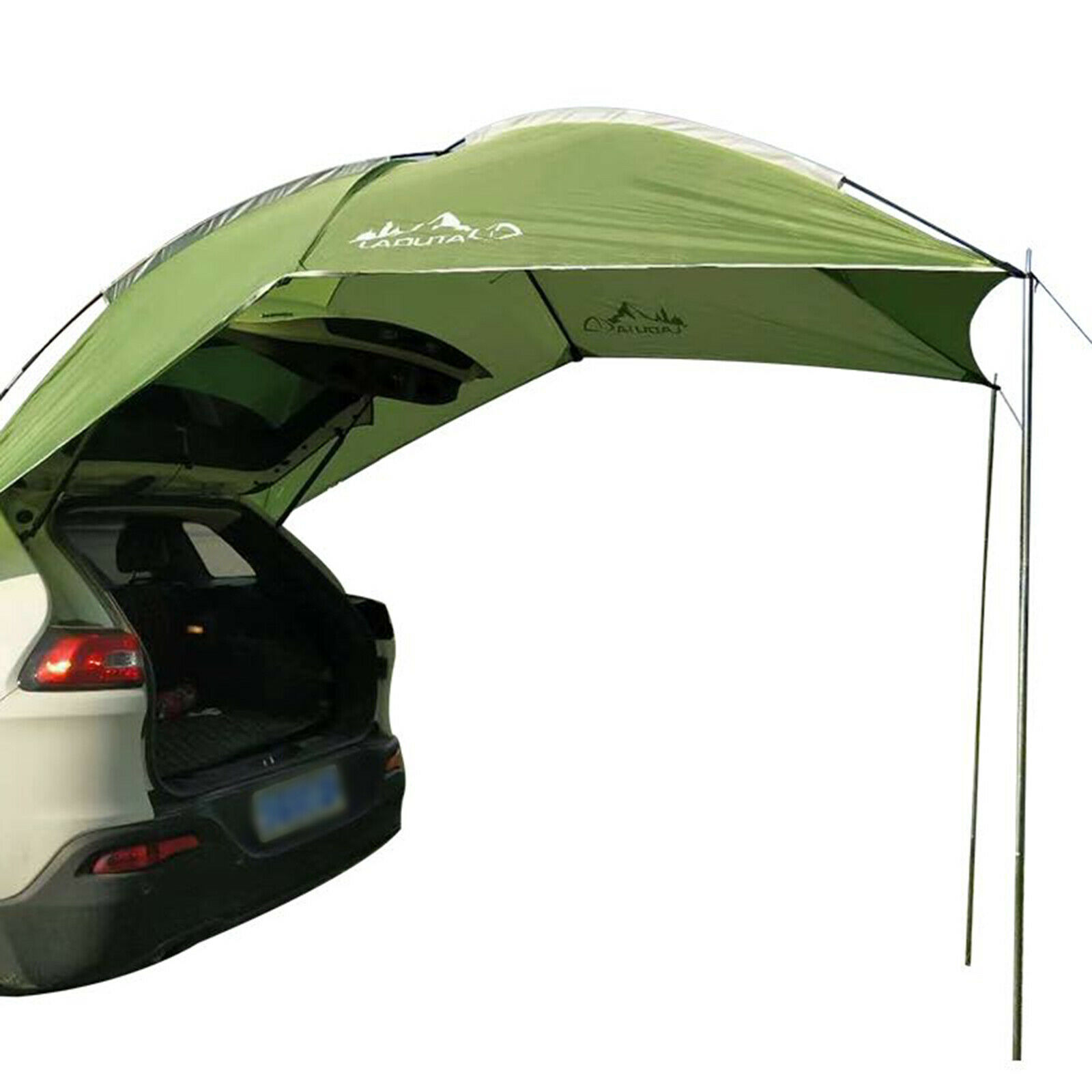 Car Tent Awning Rooftop SUV Truck Camping Travel Van Shelter Sunshade Canopy