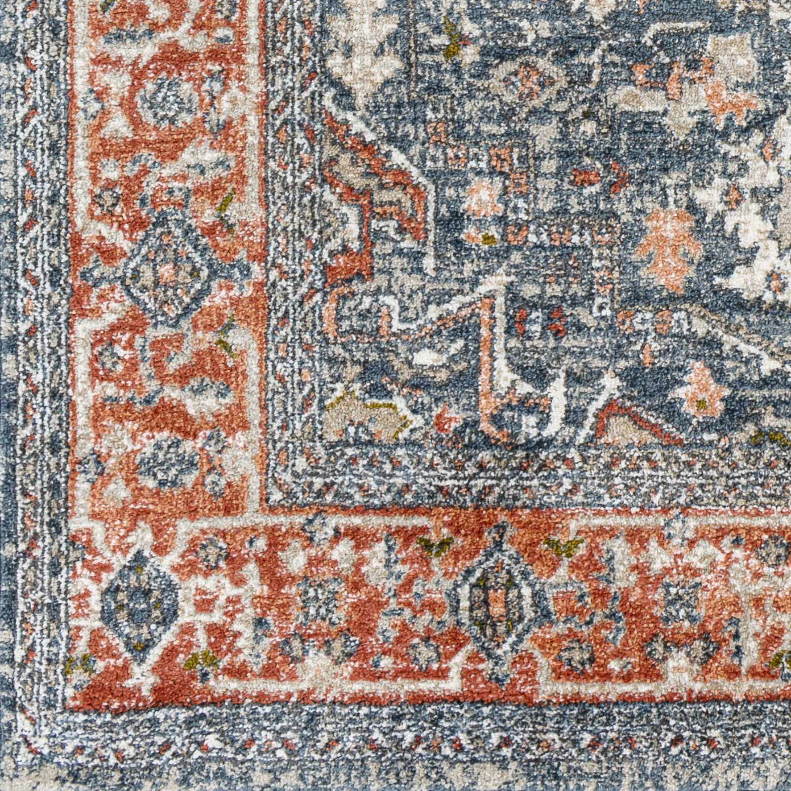 Hauteloom Embu Living Room, Bedroom Area Rug - Traditional - Gray - 9'2