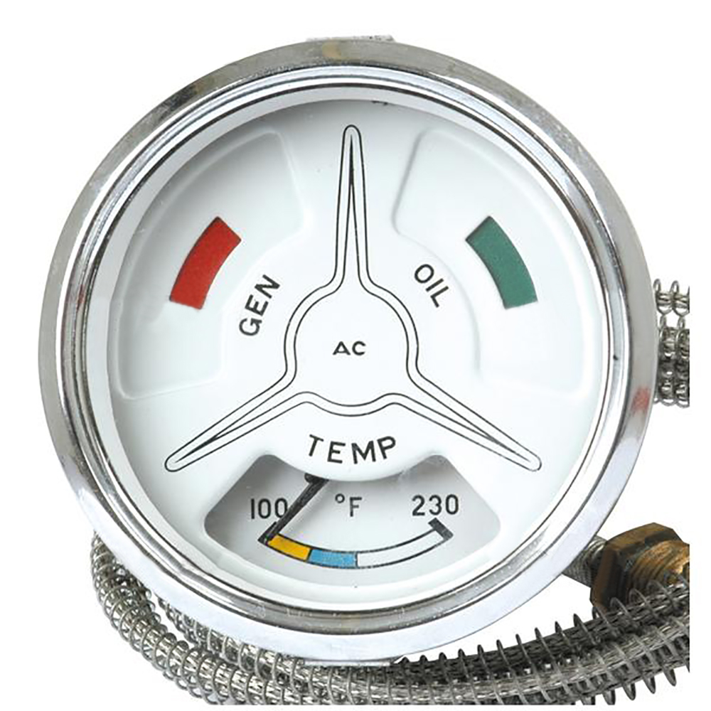 RAParts E1ADDN10849 New Fordson Tractor Temperature Gauge Power Major Super Major