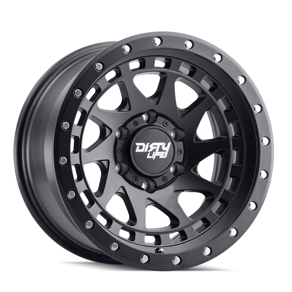 Dirty Life Enigma Pro-9311 17X9 6X135 -12Et 87.1Cb Matte Black W/Simulated Ring