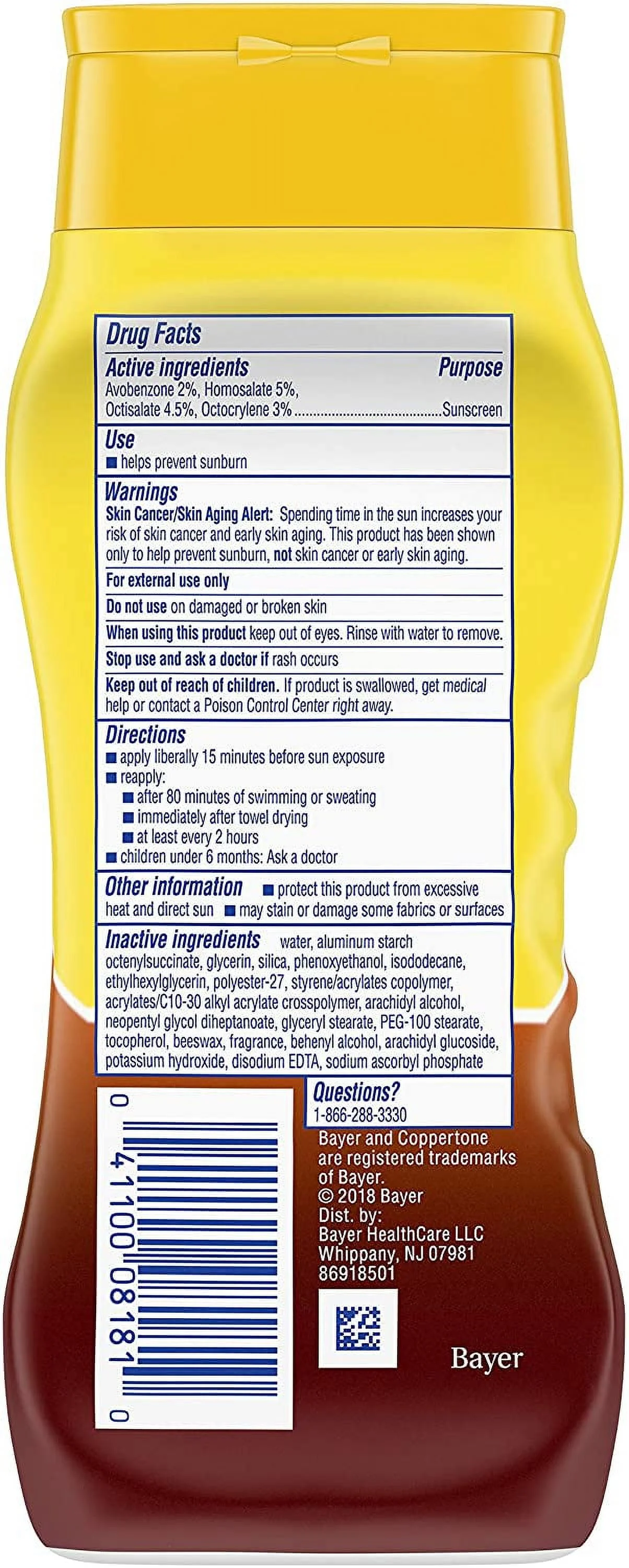 Coppertone Tanning Lotion Non-greasy, Light Formula SPF 8, 8-Fluid Ounce