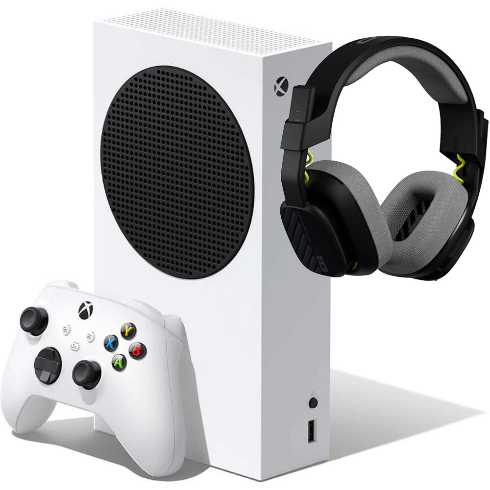 Microsoft Xbox Series S Gilded Hunter + Headset Bundle