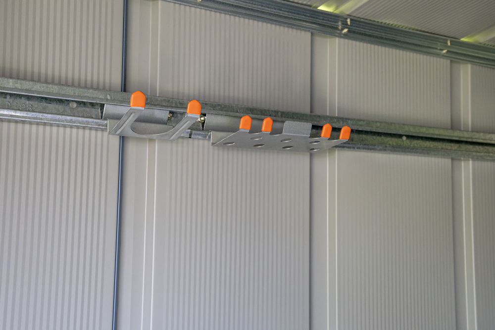 ARROW SHEDS TH100 Tool Hanging Kit, Steel, Gray, Unassembled