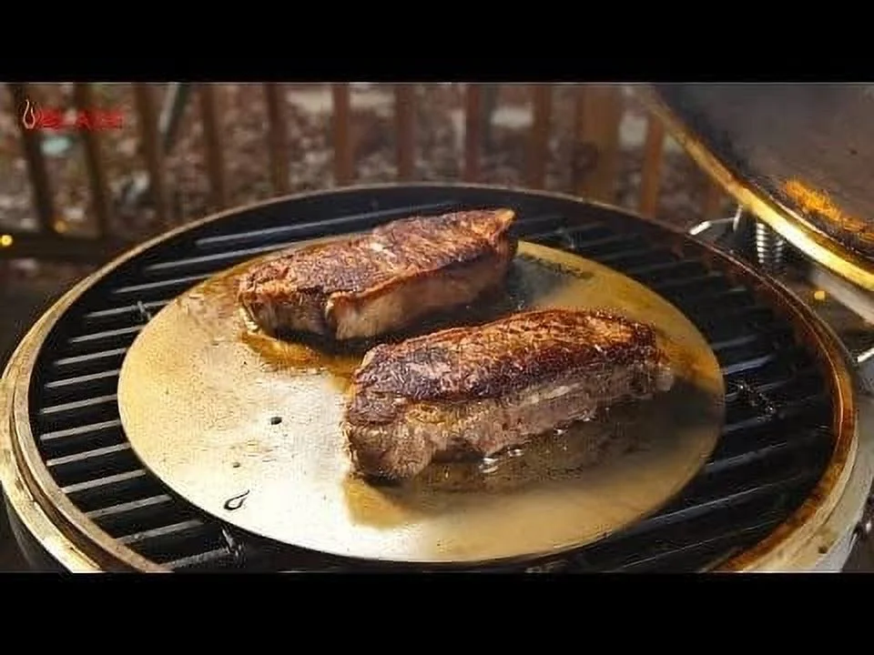 Blaze 15-Inch 4-In-1 Stainless Steel Cooking Plate - BLZ-KMDO-15SSP