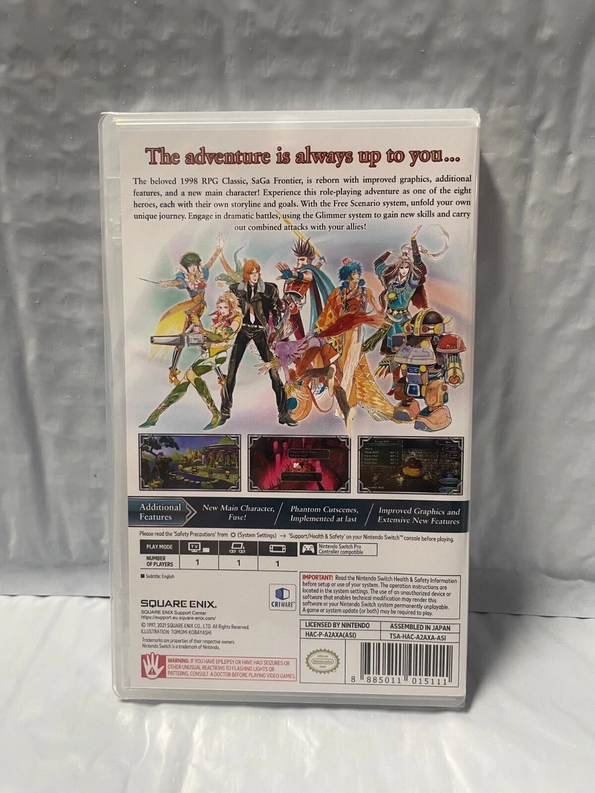 SaGa Frontier Remastered - Nintendo Switch