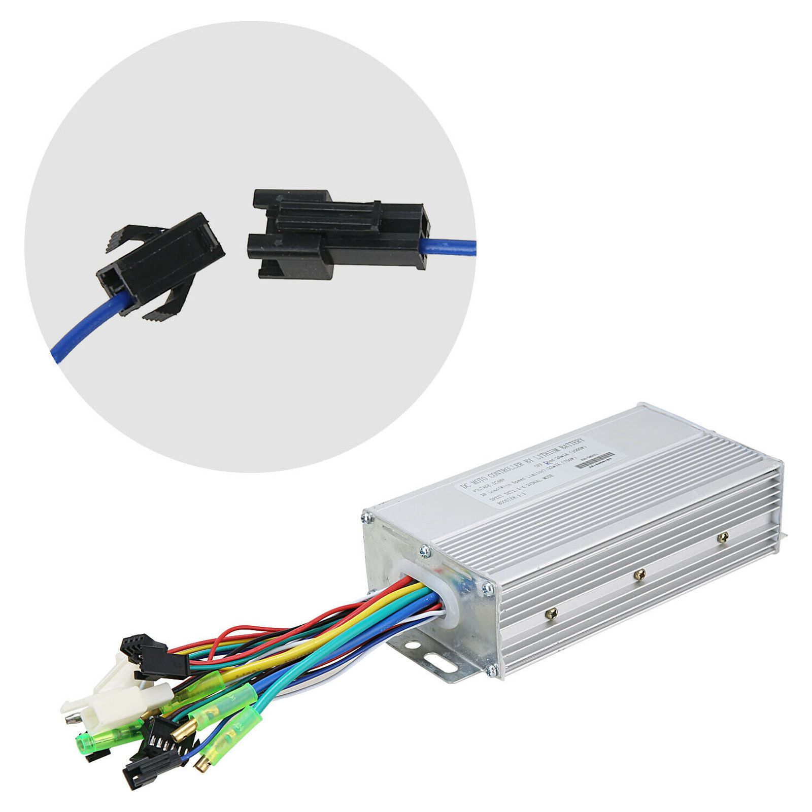 Voilamart 48V 1000W E Bike Conversion Kit Ebike Conversion Kit Mens Bike Electric Bike Kit Ebike Kits Electric Hub Motor 26 inch Front Wheel Hub Motor E Bike Kit Electric Motor Kits for Bikes