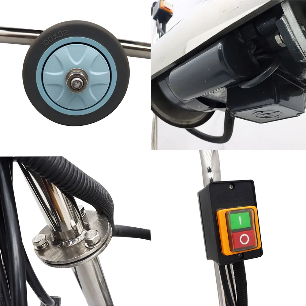 INTSUPERMAI Food Grade Self-priming Pump Sanitary Grade Beverage Pump Self-suction 3 Ton/h