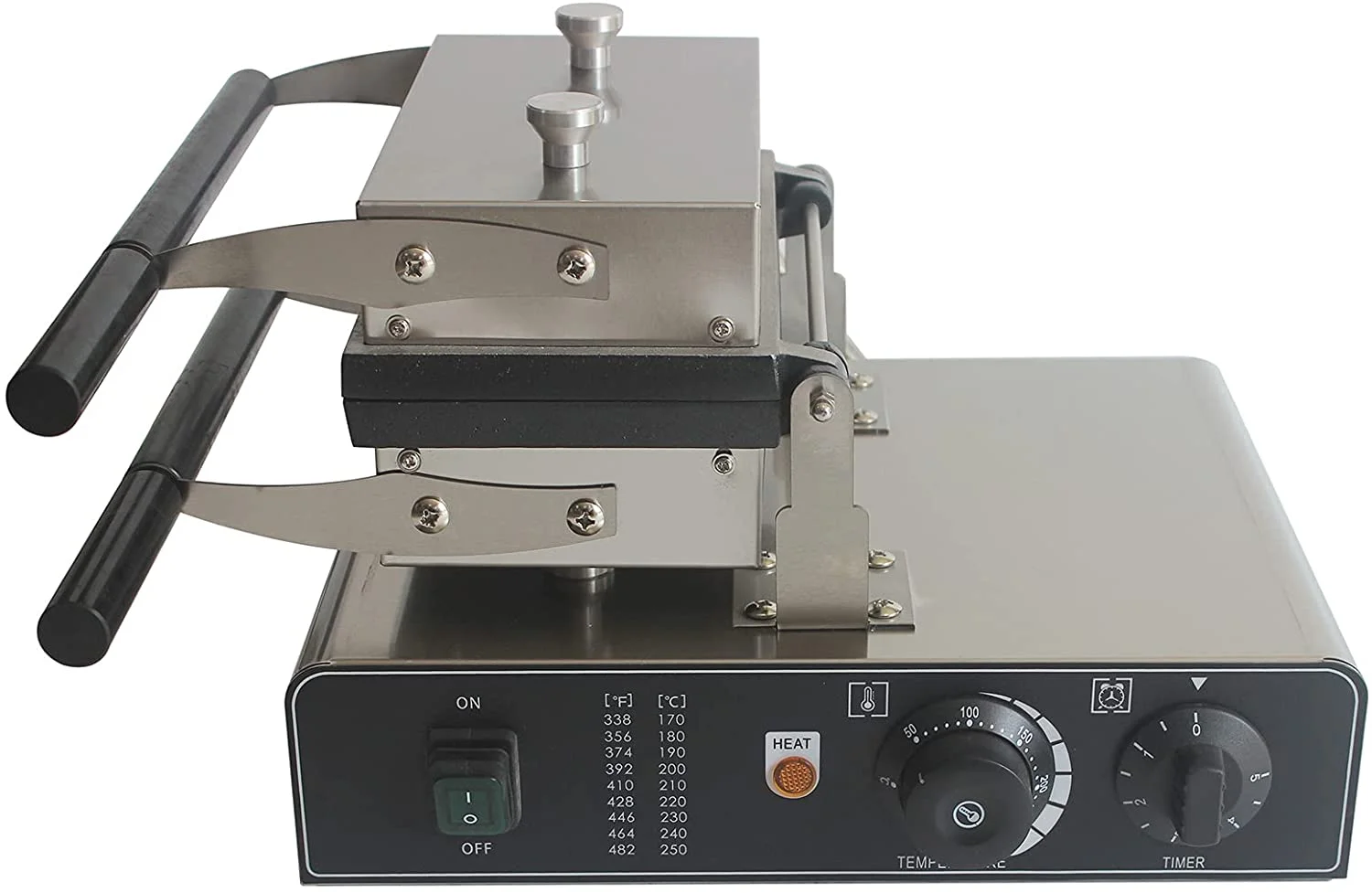 Electric Walnut Shaped Waffle Maker 10 Holes Walnut Crisp Make Non-Stick