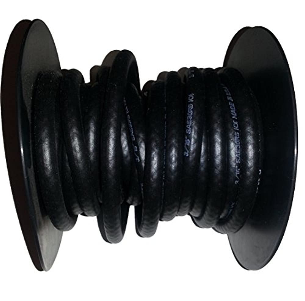 PRO 1 Fuel Line Hose 3/16 Inch Inside Diameter X 25 Feet Length NRB/PVCC SAE30R6